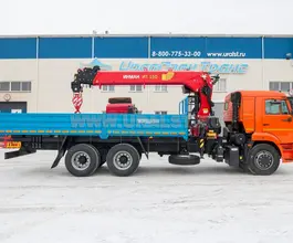 Самопогрузчик Камаз 65115 с КМУ ИТ-150 2025 года новый