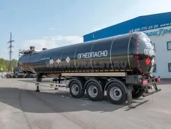 Полуприцеп битумовоз/нефтевоз ППЦ 38 м3  SEVEREST ППЦБ 38КТ-32 BPW УСТ 9465 2026 года новый фото 3