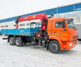 Самопогрузчик Камаз 65115 с КМУ ИТ-150 2025 года новый фото 2