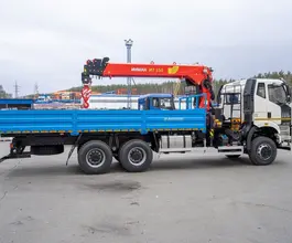 Самопогрузчик FAW 3250 с КМУ ИТ-150 2025 года новый фото 5