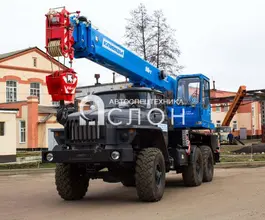 Автокран   Урал 5557 2025 года новый фото 4