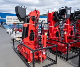 Кран-манипулятор HUBEI SQ8S4 2025 года новый фото 4