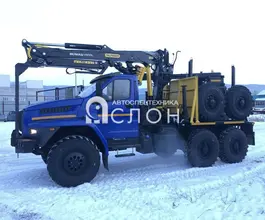 Лесовоз с КМУ Урал 5557 2025 года новый фото 4