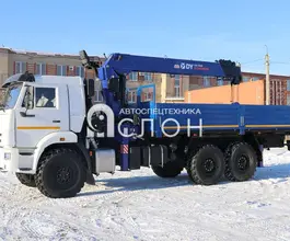 Самопогрузчик Камаз 43118 с КМУ Dong Yang SS1926 2025 года новый фото 4