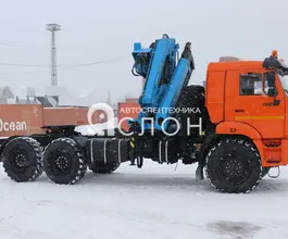 Тягач с КМУ Камаз 43118 2025 года новый фото 4