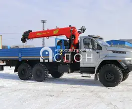 Самопогрузчик Урал 4320 NEXT с КМУ Palfinger IT-150 2025 года новый фото 4