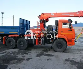 Тягач с КМУ Камаз 43118 2025 года новый фото 4