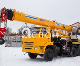 Автокран   Камаз 65111 2025 года новый