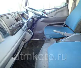 Грузовик фургон бабочка MITSUBISHI CANTER кузов FEB80 гв 2011 груз 3,5 тн объем 17,27 куб м пробег 77 т.км  б/у фото 4