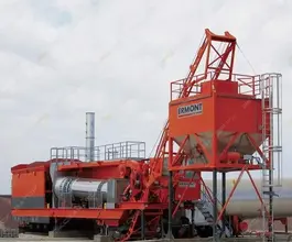 Мобильный асфальтобетонный завод Ermont Roadbatch 80 2018 года б/у