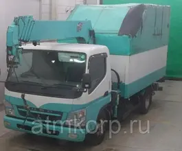 Самопогрузчик Mitsubishi Canter с КМУ   б/у