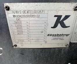 Полуприцеп-контейнеровоз Kassbohrer CS 2017 года б/у фото 5