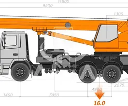 Автокран   Камаз 43118 2020 года новый