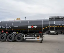 Полуприцеп битумовоз/нефтевоз ППЦ 30 м3  SEVEREST ППЦН 30КТ-32Л УСТ 9465 2026 года новый фото 4