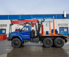 Лесовоз с КМУ Урал NEXT 5557-6151-72 2025 года новый