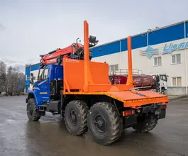 Лесовоз с КМУ Урал NEXT 5557-6151-72 2025 года новый фото 2