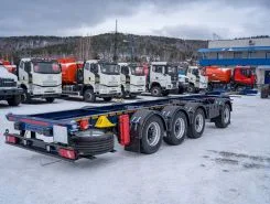 Полуприцеп-контейнеровоз SEVEREST ППК 40Б-42ЛЛ-12 2026 года новый фото 4