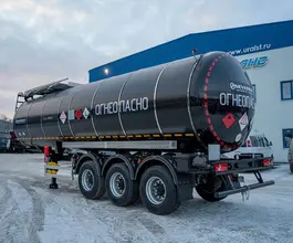 Полуприцеп битумовоз/нефтевоз ППЦ 30 м3  SEVEREST ППЦБ 30КТ-32Л 2026 года новый фото 3