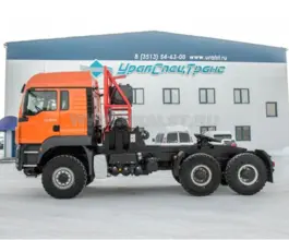 Тягач с КМУ MAN TGS 2021 года новый