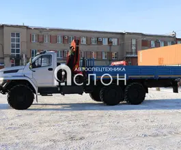 Самопогрузчик Урал 4320 NEXT с КМУ Palfinger PK18500A 2025 года новый фото 5