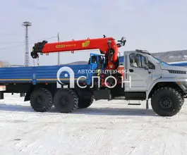 Самопогрузчик Урал 4320 NEXT с КМУ Palfinger IT-150 2025 года новый фото 5