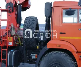 Тягач с КМУ Камаз 43118 2025 года новый фото 5
