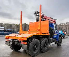 Лесовоз с КМУ Урал NEXT 5557-6151-72 2025 года новый фото 3