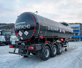 Полуприцеп битумовоз/нефтевоз ППЦ 30 м3  SEVEREST ППЦБ 30КТ-32Л 2026 года новый фото 5