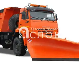 Дорожно-уборочный автомобиль Дорожно-уборочный автомобиль  Камаз 65222 2025 года новый фото 2