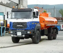 Автотопливозаправщик АТЗ 10 м3  Урал 4320 2022 года новый фото 2
