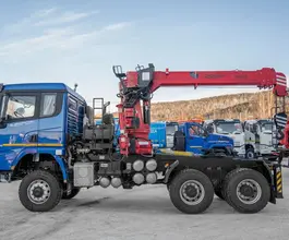 Тягач с КМУ Shacman SX32586V385 2025 года новый фото 5