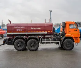 Пищевая автоцистерна АЦПТ АЦПТ 10 м3  Камаз 43118 2026 года новый фото 5