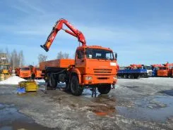 Самопогрузчик Камаз 43118 с КМУ  2020 года новый