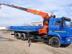 Самопогрузчик Камаз 65117 с КМУ ИТ-180  б/у