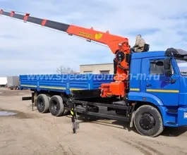 Самопогрузчик Камаз 65117 с КМУ ИТ-180  б/у