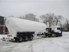 Полуприцеп-цистерна пищевая ППЦПТ 55 м3  Сеспель SF3U55  новый