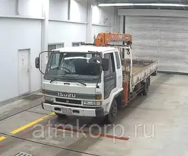 Самопогрузчик ISUZU Forward с КМУ UNIC  б/у