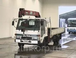 Самопогрузчик ISUZU Forward с КМУ   б/у