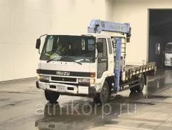 Самопогрузчик ISUZU Forward с КМУ Tadano 305  б/у