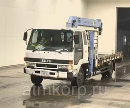 Самопогрузчик ISUZU Forward с КМУ Tadano 305  б/у