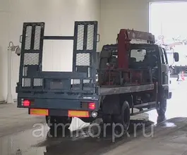 Самопогрузчик ISUZU Forward с КМУ Unic 303  б/у фото 2