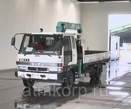 Самопогрузчик ISUZU Forward с КМУ   б/у