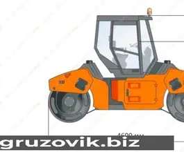 Дорожный каток HAMM HD 110 2007 года б/у