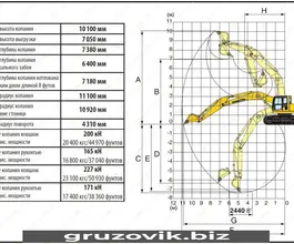 Экскаватор Komatsu PC 2011 года б/у