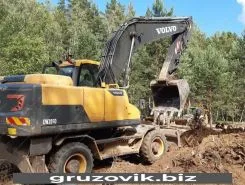 Экскаватор Volvo EW 205 2014 года б/у