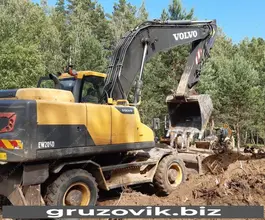 Экскаватор Volvo EW 205 2014 года б/у