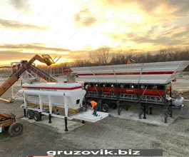 Мобильный асфальтобетонный завод Constmach Mobile 120 2020 года новый