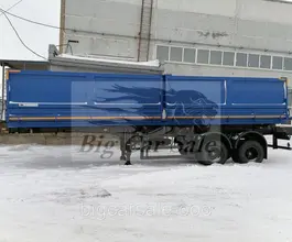 Самосвальный полуприцеп Самосвальный полуприцеп С93225 (21т. 31,6м3. Длина 9,2м. Боковая разгрузка. 2 оси. Шины 9R20) 2021 года б/у