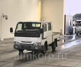 Двухкабинник Nissan Atlas кузов рама SP8F23 модификация WCab гв 2000 кабина 6 мест борт 1 тн пробег 268 т.км  б/у