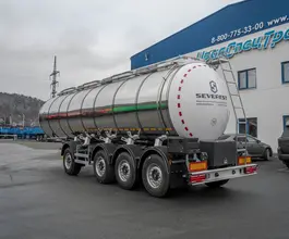Полуприцеп-цистерна пищевая ППЦПТ 27 м3  SEVEREST ППЦПТ 27КТ-42ЛЛ-4 2026 года новый фото 2